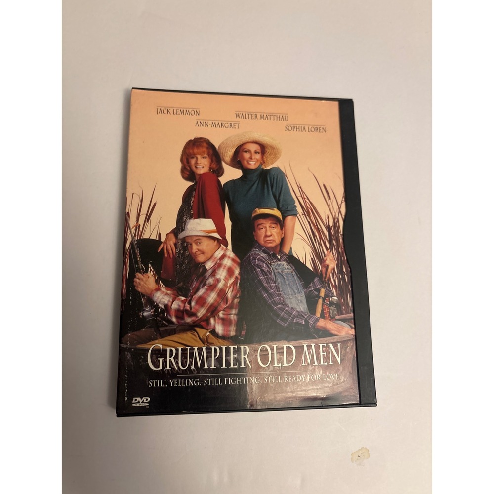 Grumpier Old Men DVD Movie Jack Lemmon Walter Matthau Ann Margret Sophia Loren